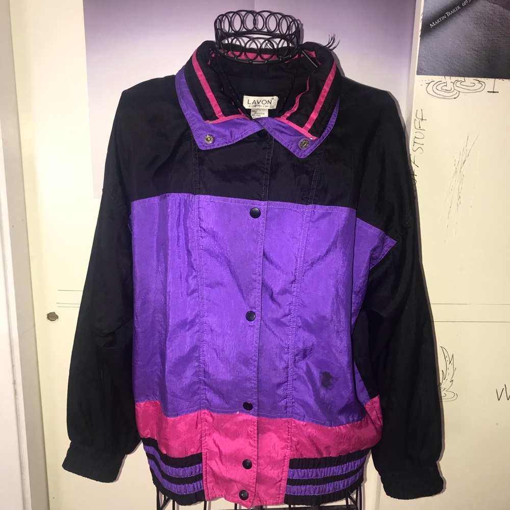 90s/80s bomber jacket